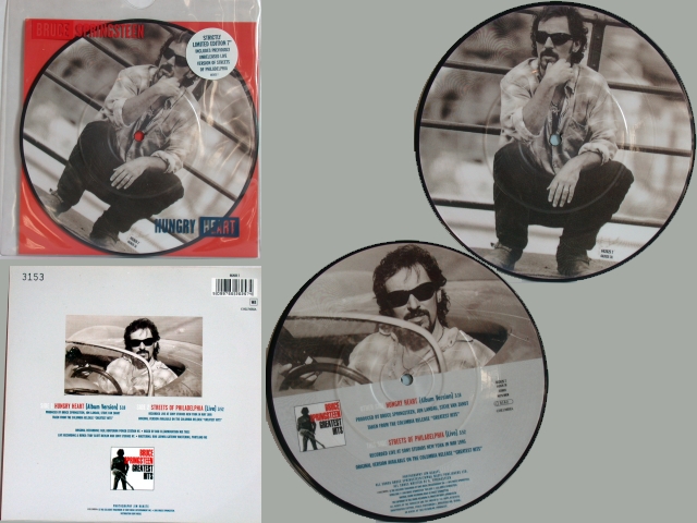 Bruce Springsteen - HUNGRY HEART / STREETS OF PHILADELPHIA (PICTURE)